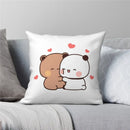 GobekUsa Cartoon Animal Printed Pillowcase - Cute & Cozy Sofa Cushion Cover