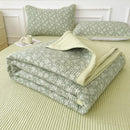 GobekUsa Cartoon Small Fresh Washed Cotton Bed Sheets Bedspread