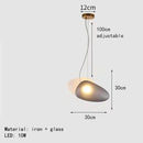 GobekUsa Glass Indoor Pendant Lights for Dining Room Kitchen Bar Shop