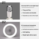 GobekUsa 2-in-1 Ceiling Fan with Remote Control, Silent Operation, E27 Lighting, Home Décor