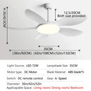 GobekUsa Black DC Ceiling Fan Light Strong Wind Indoor Electric Fan 2023