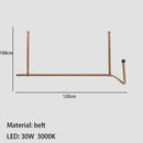 GobekUsa LED Chandelier for Dining Room Bar Kitchen - Minimalist Art Deco Hang Lamp