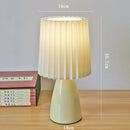 GobekUsa Ceramic Milkshake Bedside Lamp E27 Warm LED Indoor Lighting Home Decor