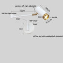 GobekUsa Acrylic Iron LED Wall Lamp Modern Rotate Black Stair Light