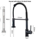 GobekUsa Gourmet Faucets Mixer Tapware for Kitchen Bathroom Sink Washbasin