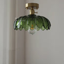 GobekUsa Glass Industrial Pendant Light: Loft Style Fixture with Copper Socket for Home Decor