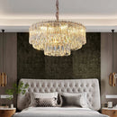 GobekUsa Crystal Chandelier: Luxury Modern Room Lighting for Living Room, Dining Room, Bedroom