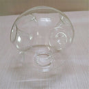 GobekUsa Gray Glass Shade Replacement for E27 Lamp with Screw Fitter Opening
