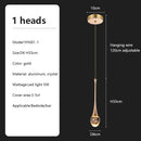 GobekUsa Crystal Chandelier: Modern LED Pendant Light for Villa Living Room and Attic