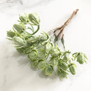 GobekUsa Green Plant Flower Cherry Stamen Berries Bundle for DIY Decor and Gifts