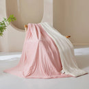 GobekUsa Ice Cream Silk Quilt for Cool Summer Comfort, Single/Double Air Conditioning Blanket