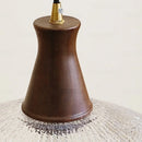 GobekUsa Glass & Wood LED Pendant Lights for Home Decor & Restaurant Lighting