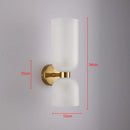 GobekUsa Glass Shade Wall Lamp: Modern Minimalist Art Lighting for Bedroom, Corridor, Staircase