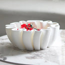 GobekUsa Geometric Striped Fruit Plate Tray for Home Decor & Storage