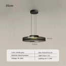 Nordic Glass Pendant Light in Green or Gray