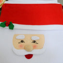 GobekUsa Christmas Toilet Decoration Set - Santa Claus Snowman Bath Accessories