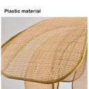 Hand-Woven Natural Rattan Petal Pendant Light