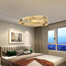 GobekUsa Crystal LED Pendant Lights: Modern Luxury Chandelier for Living and Dining Rooms