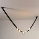 GobekUsa Leather Pendant Lights for Home Decor Chandelier Lighting Fixture