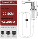 GobekUsa Kitchen Sink Soap Dispenser with Extension Tube and Press Extractor