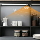GobekUsa LED Cabinet Light Wireless Dimming Rechargeable Motion Sensor Wardrobe Night Lamp