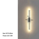 GobekUsa Linear LED Wall Sconce for Sofa Background Lighting Fixtures