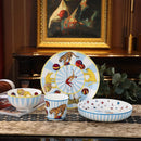 GobekUsa Circus Troup Kids Tableware Set - Plates, Bowls, Cup, Pot, Dish - Children's Gift