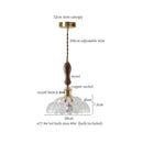 GobekUsa Green Glass LED Pendant Lights - Nordic Minimalist Style for Bedroom, Living Room