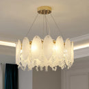 GobekUsa Cream Wind LED Chandelier for Master Bedroom, Living Room & Children's Room