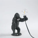 GobekUsa King Kong Resin Night Light: Customizable LED Table Lamp for Modern Living Spaces