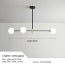 GobekUsa Glass Ball Pendant Chandelier for Modern Home Decor and Lighting