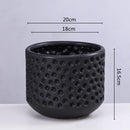 GobekUsa Gold Ceramic Flower Pot Succulent Vase Terrarium Plant Pots for Home Balcony Decor