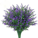 GobekUsa Lavender Grass Plastic Flowers for Home Décor & DIY Photography