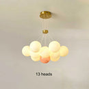GobekUsa LED Lunar Ball Ceiling Chandeliers for Home Decor in Living Room and Bedroom