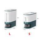 GobekUsa Large Capacity Rice Dispenser Kitchen Grain Container Moisture Proof Cereal Storage Box