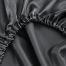 GobekUsa Imitation Silk Elastic Band Pillowcase Queen King Size Smooth Satin Luxury Bedding