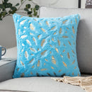 GobekUsa Golden Fur Cushion Cover White 43x43 - Luxury Home Decor Pillow Case