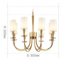 GobekUsa Copper Ceiling Chandelier for Living Room Kitchen Bedroom Lighting