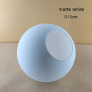 GobekUsa Glass Shade Replacement for Magic Bean Lighting, 7cm Opening, Smoke Grey Amber Cognac