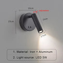 GobekUsa LED Wall Lamp Modern Spotlight Indoor Lighting for Living Room & Bedroom