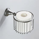 GobekUsa Gray Bathroom Accessories Set: Towel Rack, Toilet Brush Holder, Shelf, Soap Dish