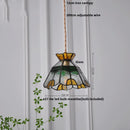 GobekUsa Gray Glass LED Pendant Light Fixture with Adjustable Hang Lamp