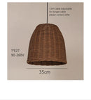 GobekUsa Handmade Rattan Seaside Resort Pendant Lamp - Wabi Sabi Living Style