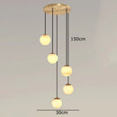GobekUsa LED Pendant Light Chandeliers for Living Room Staircase Indoor Lighting