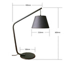 GobekUsa Black LED Floor Lamp for Living Room Bedroom Decor Lighting
