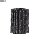 GobekUsa Glacial Ceramic Vase: Hydroponic Flower Pots, Desk Decoration, Room Aesthetic Decor