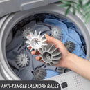 GobekUsa Eco-Friendly Laundry Washing Ball for Clothes, Hair, Decontamination, Anti-Winding, 10-Piece Set