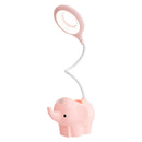 GobekUsa Elephant LED Table Lamp: Three Color Temperature Adjustable Eye Protection Learning Light