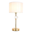 GobekUsa Golden Crystal Bedside Lamp: Modern, Cozy, Romantic Night Light