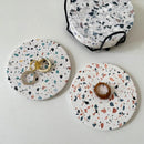 GobekUsa Diatomite Coaster: Quick-drying & Non-slip Mug Mat for Table Decoration & Insulation